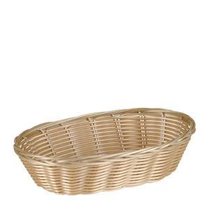 Basket Oval Natural 9 1/2" x 6" x 2 1/4" - Home Of Coffee