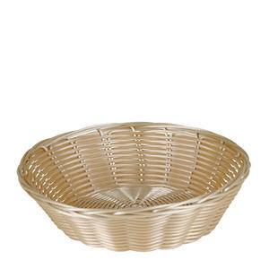 Basket Round Natural 8 1/2" x 2 1/2" - Home Of Coffee