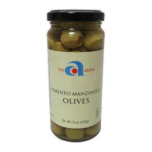 Big Alpha Olive Manzanilla Pimento Stuffed 240-260 - Home Of Coffee