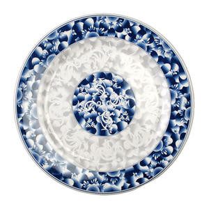 Blue Dragon Plate 9 1/8" - Home Of Coffee