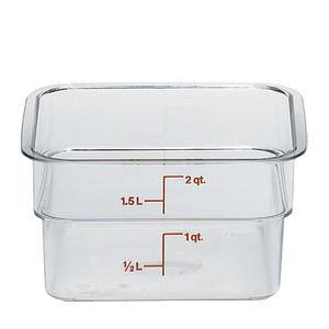 CamSquare® Container Clear 2 qt - Home Of Coffee