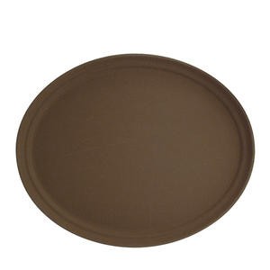Camtread® Tray Oval Tavern Tan 22" x 27" - Home Of Coffee