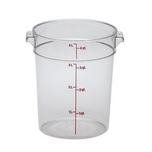 Camwear® Rounds Clear 4 qt - Home Of Coffee