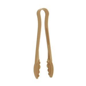 Camwear® Tongs Scalloped Beige 9" - Home Of Coffee