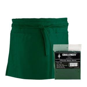 Challenger® 3-Pocket Waist Apron Hunter Green - Home Of Coffee