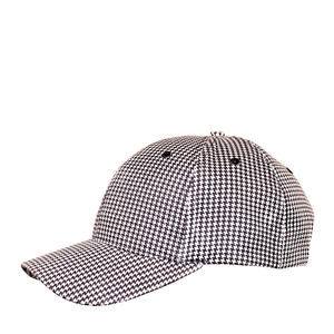 Challenger® Chef Cap Black/White Check - Home Of Coffee