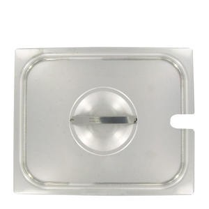Challenger® Steam Table Pan Cover Slotted Half Size - Home Of Coffee