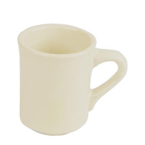 Challenger® Tiara Mug Cream White 8.5 oz - Home Of Coffee