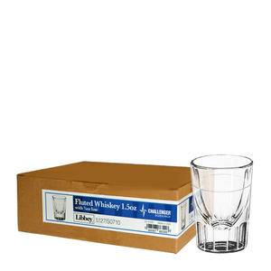 Challenger® Whiskey Fluted 1.5 oz with 3/4 oz Line - Home Of Coffee