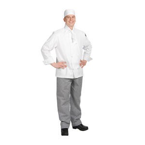 Chef Revival® Crew Jacket White M - Home Of Coffee