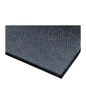 Chevron™ Mat Charcoal 2' x 5' - Home Of Coffee
