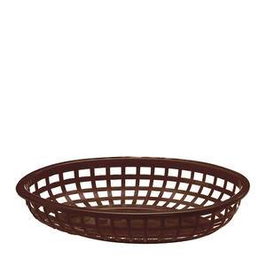 Classic Oval Basket Brown 9" x 6" - Home Of Coffee
