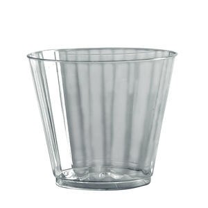 Classicware® Crystal™ Squat Fluted Tumbler 9 oz - Home Of Coffee