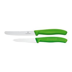 Combo Set Utility Knife/Paring Knife Green - Home Of Coffee