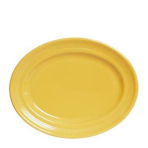 Concentrix Oval Platter Saffron 11 1/2" x 8 3/8" - Home Of Coffee