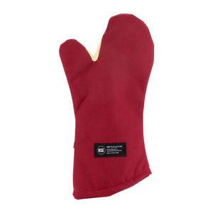 Cool Touch Flame™ Oven Mitt Red 15" - Home Of Coffee