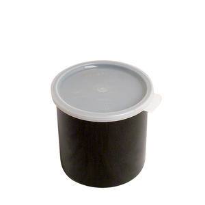 Crock with Lid Black 1.5 qt - Home Of Coffee