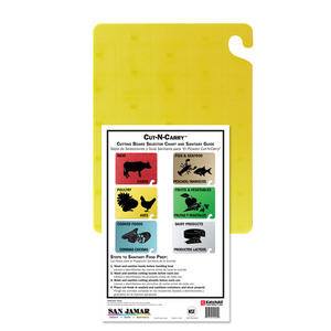 Cut-N-Carry® Board Yellow 18" x 24" - Home Of Coffee