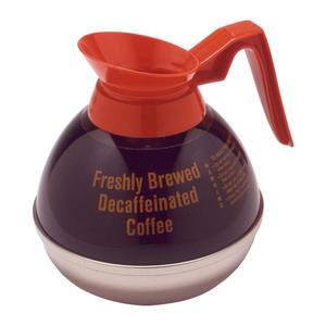 Decanter Decaf Orange Handle - Home Of Coffee