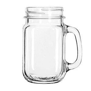Drinking Jar Plain 16 oz - Home Of Coffee