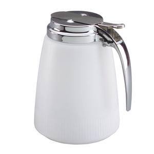 Dripcut® Server White with Chrome Top 48 oz - Home Of Coffee
