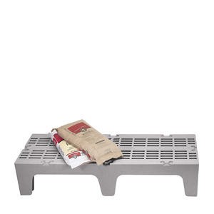 Dunnage Rack Slotted Top Speckled Grey 48" - Home Of Coffee
