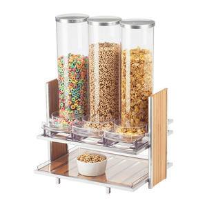Eco Modern Cereal Dispenser 3-Bin - Home Of Coffee