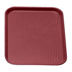 Fast Food Tray Cranberry 10" x 14" - Home Of Coffee