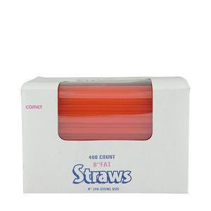 Fat Straw Red 8" - Home Of Coffee
