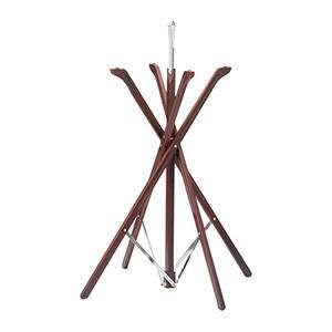 Fold-A-Way™ Tray Stand Mahogany Finish - Home Of Coffee