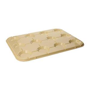 Glass and Cup Keeper Beige - Home Of Coffee