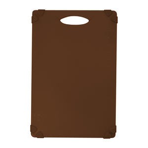 Grippy Cutting Board Brown 12" x 18" - Home Of Coffee
