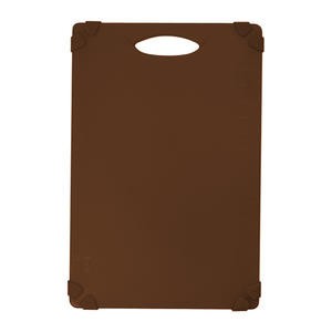 Grippy Cutting Board Brown 15" x 20" - Home Of Coffee