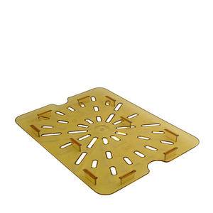H-Pan™ Half Size Drain Shelf Amber - Home Of Coffee