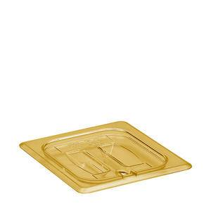H-Pan™ Sixth Size Cover Notched with Handle Amber - Home Of Coffee
