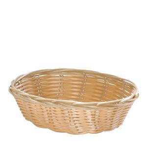 Handwoven Basket Oval Natural 9" x 6" - Home Of Coffee