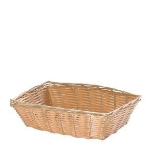 Handwoven Basket Rectangular Natural 9" x 6" - Home Of Coffee