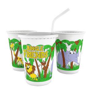 Jungle Friends Cup 12 oz - Home Of Coffee