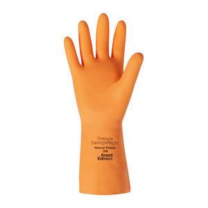 Latex Glove Orange Medium - Home Of Coffee