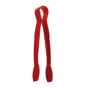 Lugano® Flat Grip Tongs Red 9" - Home Of Coffee