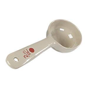 Measure Miser® Portion Server Short Handle Beige 2 oz - Home Of Coffee