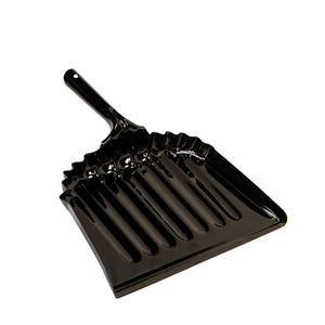 Metal Dust Pan Heavy Duty Black 13" - Home Of Coffee