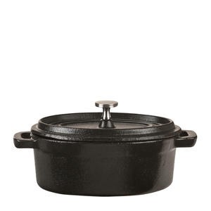 Mini Dutch Oven with Lid Oval 11 oz - Home Of Coffee