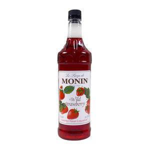 Monin® Wild Strawberry Syrup PET - Home Of Coffee