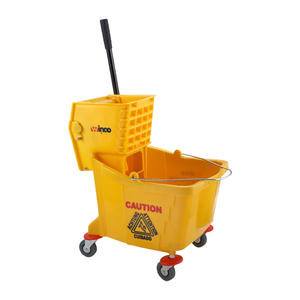 Mop Bucket with Wringer Yellow 36 qt - Home Of Coffee
