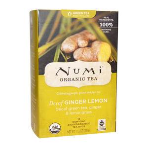 Numi® Decaf Lemon Ginger Tea - Home Of Coffee