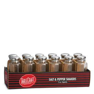 Paneled Salt and Pepper Shaker 2 oz - Home Of Coffee