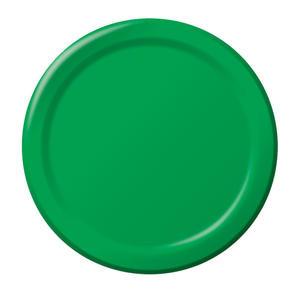 Paper Plate Green 7" - Home Of Coffee