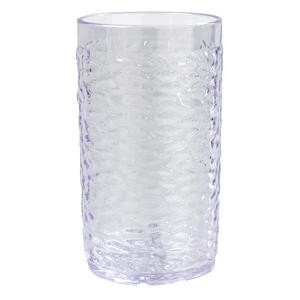 Pebble Optic™ Tumbler Clear 12 oz - Home Of Coffee