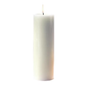 Pillar Candle Ivory 6" x 3" - Home Of Coffee